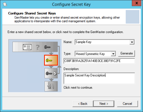 Create Secret Key